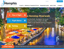 Tablet Screenshot of flymemphis.com